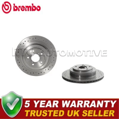 Brembo Rear Brake Discs Fits Subaru Impreza Outback Legacy 2.0 2.5 3.0 #2 — 第 1/4 张图片