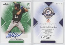 2021 Leaf Perfect Game National Showcase Green /10 Gabriel Miranda #BA-GM1 Auto