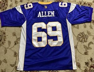Vintage- Reebok On Field- Minnesota Vikings Jared Allen- #69- All Sewn Jersey-52