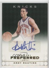2011-12 Panini Preferred Emerald /75 Andy Rautins #313 Auto