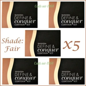 Seventeen Define & Conquer Contour Kit Shade FAIR x 5 NEW GET 5! - Picture 1 of 24