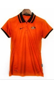 Oklahoma State Golf Athletic Shirt Women's Nike Dri-Fit Polo OSU Cowboys Size S - Picture 1 of 9