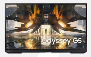 *READ* Samsung Odyssey G5 27” 165Hz QHD HDR Gaming Monitor LS27AG500PNXZA #A30 - Picture 1 of 1