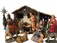 Real Life Nativity Series Three Kings Gifts Stable Holy Family Animals & 3 Kings