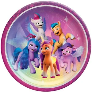 My Little Pony Make Your Mark Kids Birthday Party 9" Paper Dinner Plates - Picture 1 of 1