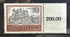 1943 German occ. of Poland GG stamp Krakau city and castle , 10 zl MNH /444