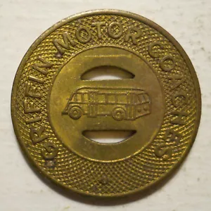 Griffin Motor Coach Company (Georgia) transit token - GA450C - Picture 1 of 2