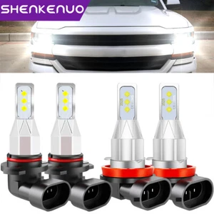For Chevy Silverado 1500 2500HD 2007-2015 6000K LED Headlights Lights Bulbs Kit - Imagen 1 de 12