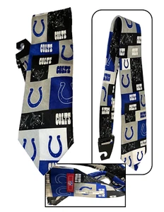 Collana NFL Indianapolis Colts logo Block & Play di Ralph Marlin & Co. - Foto 1 di 1