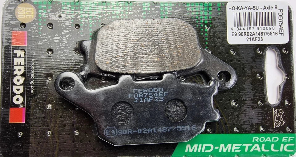 Pastillas Freno Trasero Honda CBR 929RR Fireblade 2000 2001 - Imagen 1 de 1