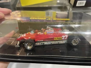 Brumm P001 Ferrari 126C2 prove Gp Belgio 1982 Villeneuve #27(incluso pilota)1:43 - Foto 1 di 7