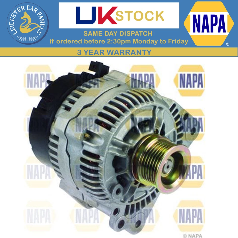 Napa Alternator For VW Golf 1991-2002 1.4 1.6 1.8 2.0 NAL1438 - Image 1 of 1
