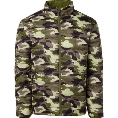NUEVA Chaqueta acolchada estampada Magellan Outdoors para hombre Lost Pines Foto 1 de 4