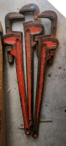1 Ridgid 36" Pipe Wrench Heavy Duty Steel 31035 Made in USA - Picture 1 of 3