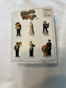 Lefton 1989 Colonial Village Good Samaritan Band 5 Piece Figurine Set #07329 - Picture 1 of 3