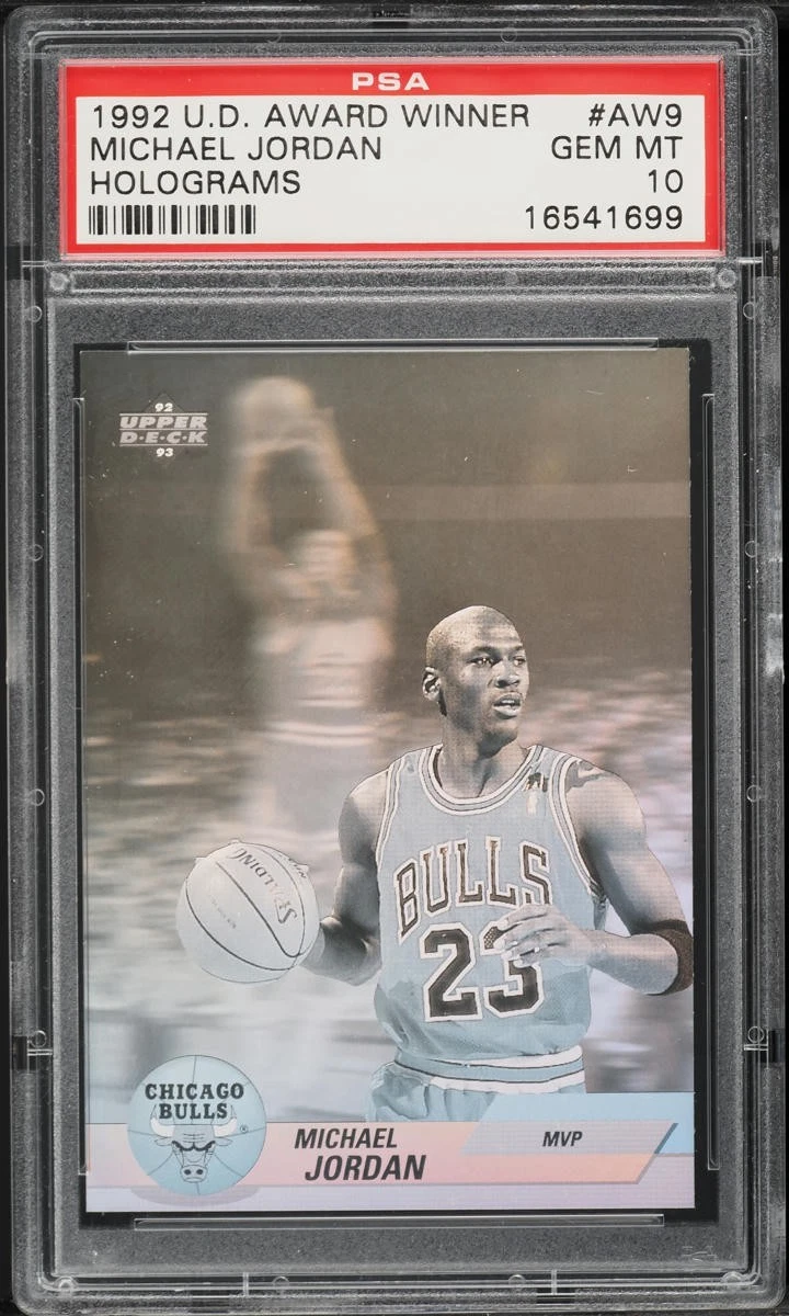 Michael Jordan Basketball Grade 10 1992-93 Season Sports Trading