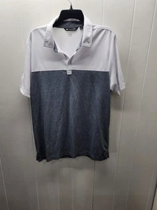 Travis Matthew XL White,Gray Golf Shirt  - Picture 1 of 6