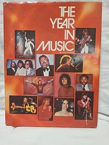 the year in music book, by judith glassman, 1978 Hardcover - Picture 1 of 11