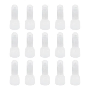 1000 Stück Geschlossene Endklemme Nylon Crimpkappe Draht Kabel Stecker KitsCE5 - Afbeelding 1 van 24