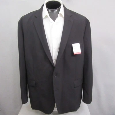 Abrigo deportivo Croft & Barrow para hombre sin estructura 50R negro rendimiento Foto 1 de 4