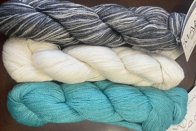 Пряжа кружевная Mania Del Uruguay, 3 мотка - Изображение 1 из 2