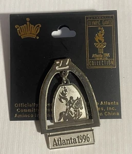 1996 Atlanta Olympics Equestrian Event Horse Riding Charm Lapel Hat Pin(011) - Picture 1 of 4