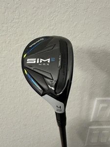 TaylorMade SIM2 Max 4 Hybrid Golf Club, 22 Degrees Loft - Picture 1 of 6