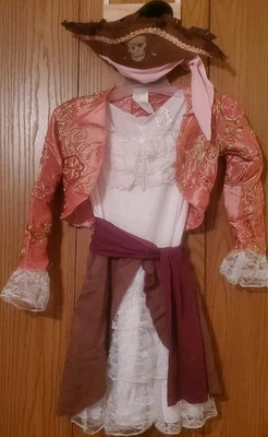 Halloween Pirate Girls 10- 12 - Image 1 of 4