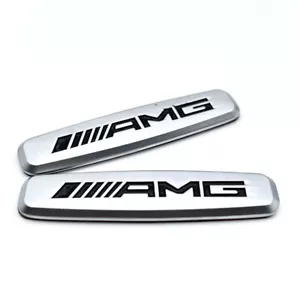 2x Für Mercedes Benz AMG Sitz Rückenlehne Emblem Schriftzug Zubehör Aufkleber - Bild 1 von 7