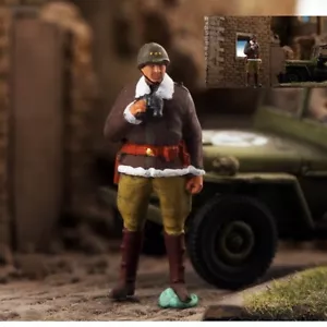 Resin 1/72 Diorama Mini Toys American General Patton Soliders War Scene Paint - Picture 1 of 6