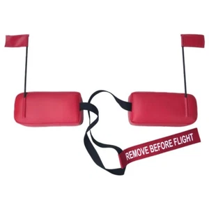 Van's RV-4 Cowl Plugs w/ RBF Streamer (Color: Red) - Imagen 1 de 1