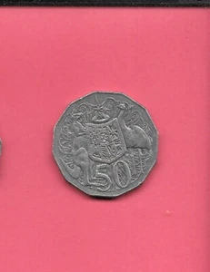 AUSTRALIA KM404 2005 XF SUPER FINE CIRCULATED OLD VINTAGE 50 CENTS HUGE COIN - Picture 1 of 1
