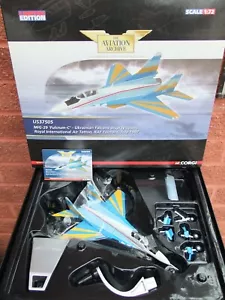 MiG 29 Fulcrum-C Scala 1/72 - Ucraina Falchi Corgi Archivio Aviazione SCATOLA - Foto 1 di 2