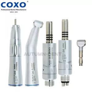Pieza de mano dental COXO de baja velocidad agua interior contra ángulo motor de aire recto 2/4H - Imagen 1 de 55