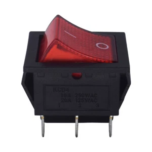 Reemplazo de 5 piezas para lámpara roja interruptor basculante BAOKEZHEN SC767 6 pines 2 posiciones 15A250V - Imagen 1 de 3