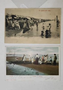 VENEZIA CITTA' LIDO-LOTTO 2 CARTOLINE-C50-164 - Picture 1 of 1