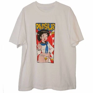 Dinosaurier Jr Kozik Rauchen Shirt lustig weiß Kurzarm Karikatur Unisex S-5XL - Bild 1 von 2