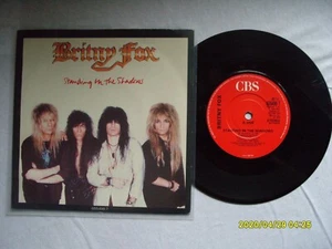 BRITNY FOX STANDING IN THE SHADOWS CBS RECORDS UK 7"VINYL SINGLE in PIC/SLEEVE - Picture 1 of 2