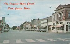 Original Main Street, Sauk Centre, JC Penney Stores Minnesota Unposted Postcard