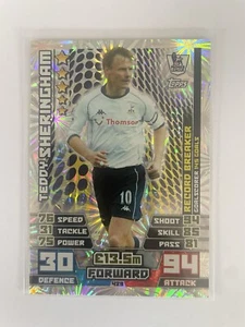Teddy Sherringham Record Breaker- 2014-15 TOPPS MATCH ATTAX PREMIER LEAGUE #429 - Picture 1 of 10