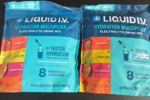Liquid I.V. Hydration Multiplier - Variety Pack - 2 packages 16 sticks each - Picture 1 of 2