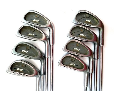 DUNLOP DMT Iron Golf Club Set 3 - 9 & Pitching Wedge RH Stainless Shafts R Flex - Image 1 of 4