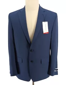 Perry Ellis Men's Modern Fit Stretch Blazer Sport Coat Jacket Navy Blue 38R $395 - Picture 1 of 8