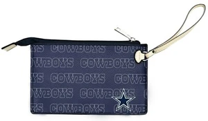 Dallas Cowboys NFL Victory Wristlet Fashion Handbag with Strap - Picture 1 of 2