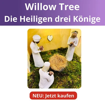 ❤️ Willow Tree Figur Die Heiligen drei Könige The Three Wisemen Geschenk 26027 - Bild 1 von 4