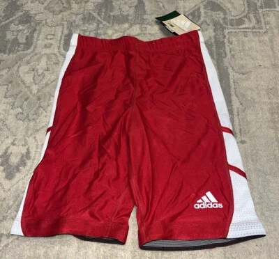 Nuevo Adidas 3 Rayas Mujeres Rojo Bicicleta Ciclismo Pantalones Cortos Largos Negro Talla Mediana Foto 1 de 4