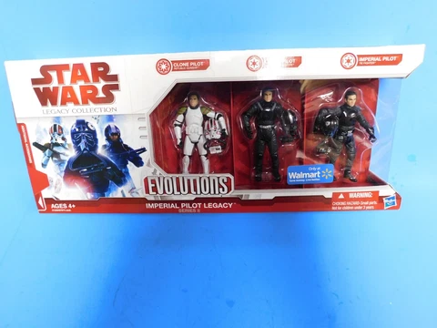 Star Wars Imperial Pilot Legacy 2008 Legacy Collection Evolutions Walmart *St Cover
