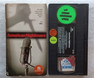 American Nightmare VHS SELTEN Monarch Highland Myst getestet HORROR SLASHER - Bild 1 von 3