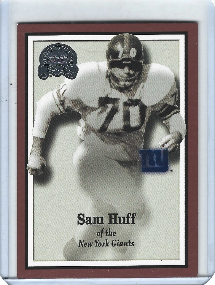 2000 Fleer Greats of the Game Sam Huff Card #77 🏈🔥HOF'er🔥🏈 - Image 1 of 1