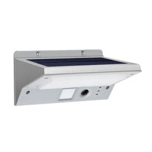 Stainless Steel Solar Lights with Motion Sensor LED Security Lights For Wall - Picture 1 of 7